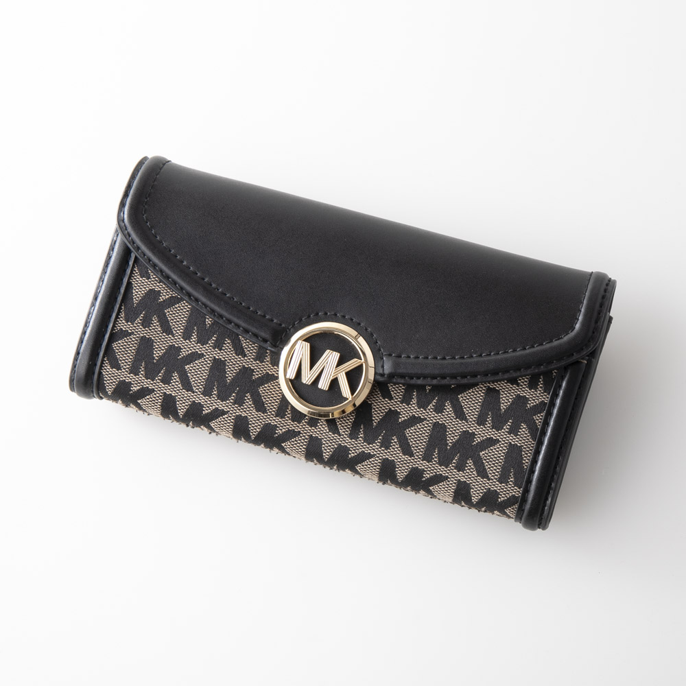 マイケルコース MICHAEL KORS 長財布小銭付 FULTON〇金具長F付LG FLAP 35F9GFTE3J/O【FITHOUSE ONLINE SHOP】