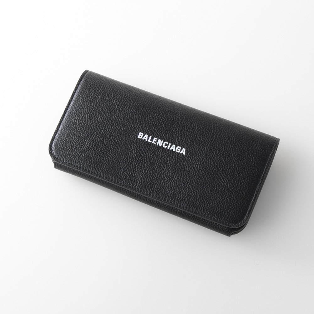 【10％OFFクーポン対象商品】バレンシアガ BALENCIAGA 長財布小銭付 CASHロゴカーフ長F付 5942891IZ4M【FITHOUSE ONLINE SHOP】