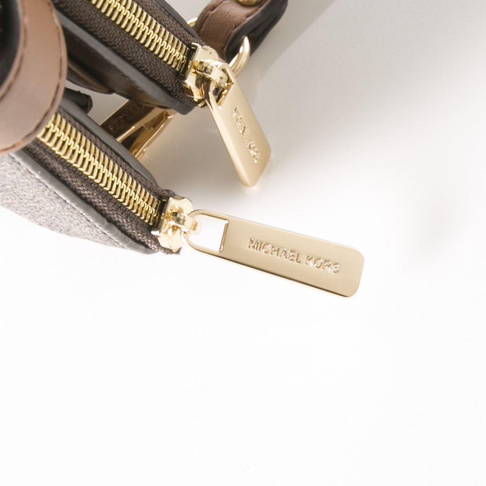 マイケルコース MICHAEL KORS PVCシグネチャー携帯ケース2ファスナー大型財布 35F8GTVW0B/O【FITHOUSE ONLINE SHOP】