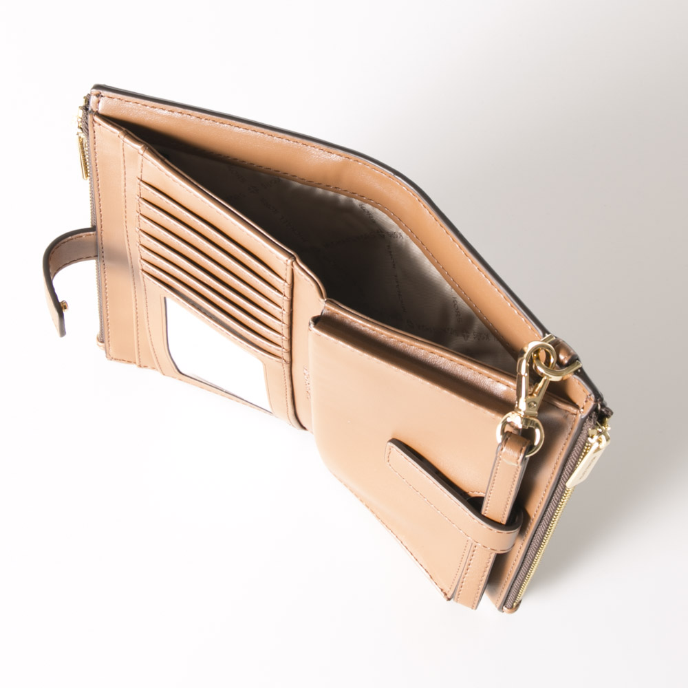 マイケルコース MICHAEL KORS PVCシグネチャー携帯ケース2ファスナー大型財布 35F8GTVW0B/O【FITHOUSE ONLINE SHOP】