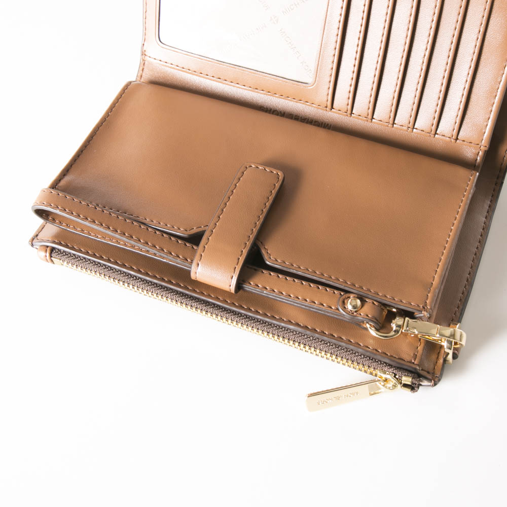 マイケルコース MICHAEL KORS PVCシグネチャー携帯ケース2ファスナー大型財布 35F8GTVW0B/O【FITHOUSE ONLINE SHOP】