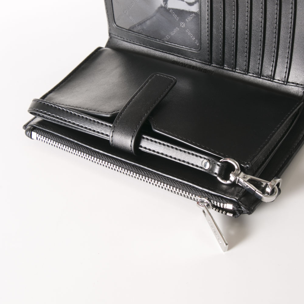マイケルコース MICHAEL KORS PVCシグネチャー携帯ケース2ファスナー大型財布 35F8STVW0B/O【FITHOUSE ONLINE SHOP】
