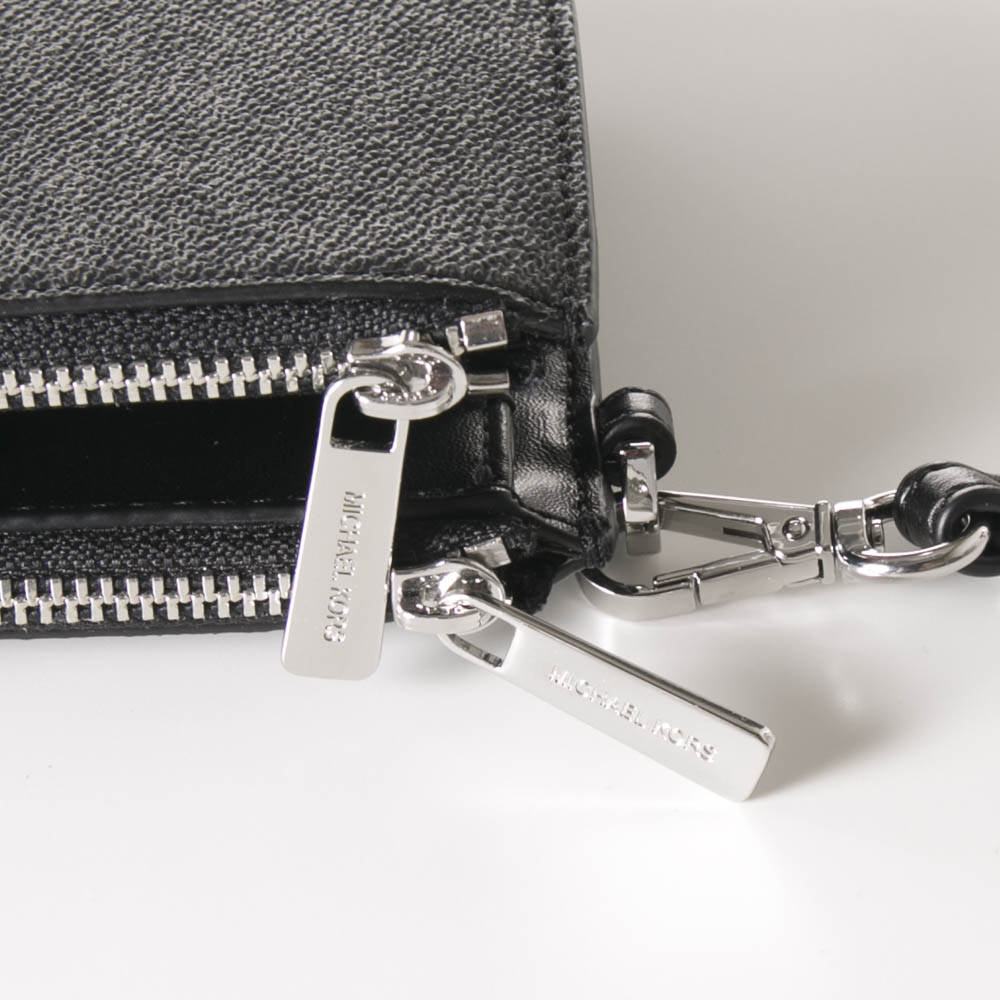 マイケルコース MICHAEL KORS PVCシグネチャー携帯ケース2ファスナー大型財布 35F8STVW0B/O【FITHOUSE ONLINE SHOP】