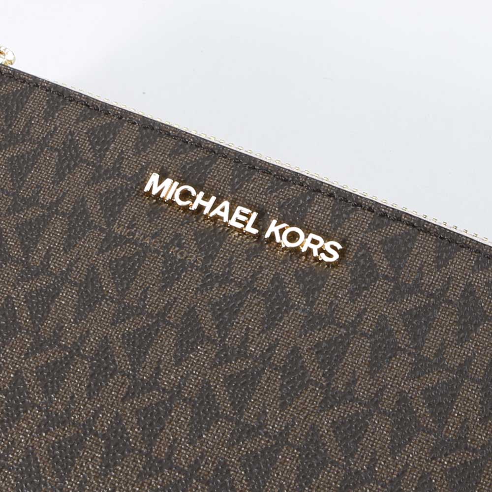 マイケルコース MICHAEL KORS 長財布 PVCシグネチャー携帯ケース付2ファスナー大型財布 35F8GTVW0B/O【FITHOUSE ONLINE SHOP】