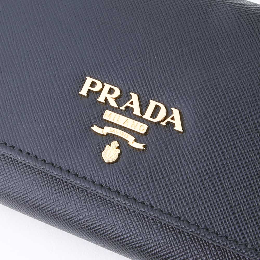 プラダ PRADA SAF.METAL ORO サフィアーノ メタル オロ 長財布+パスケース 1MH132 QWA【FITHOUSE ONLINE SHOP】