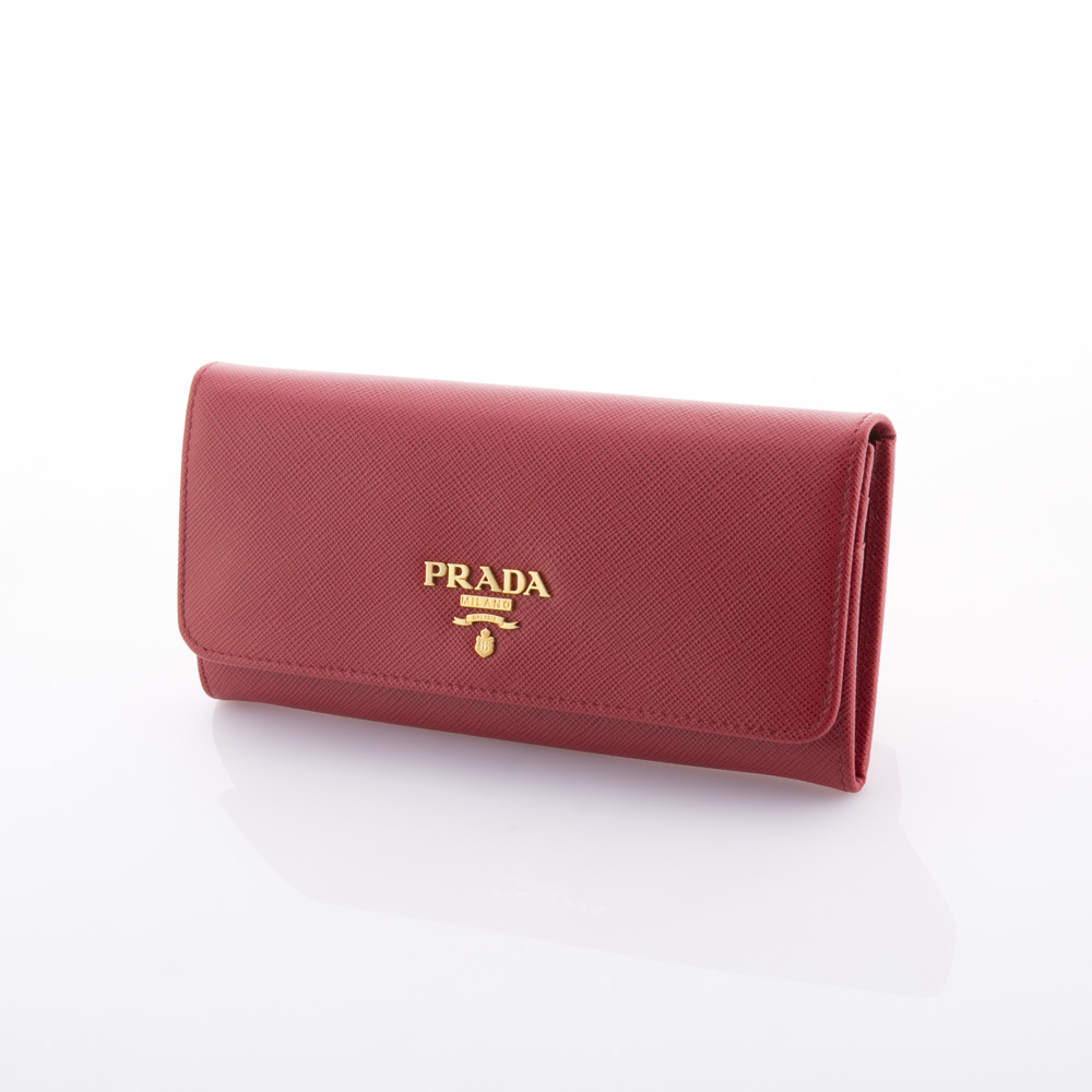 プラダ PRADA 長財布 SAF.METAL ORO/FUOCO 1MH132-QWA【FITHOUSE ONLINE SHOP】