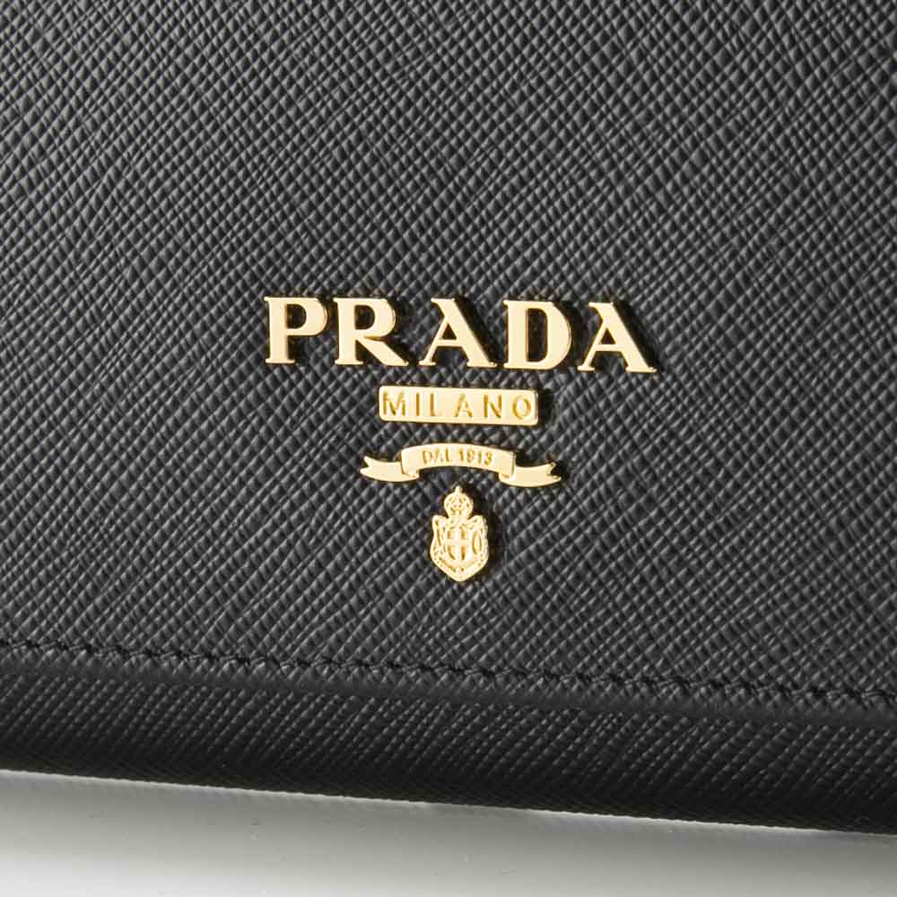 プラダ PRADA SAFFIANO METAL ORO サフィアーノ メタル オロ 長財布 1MH132 QWA【FITHOUSE ONLINE SHOP】