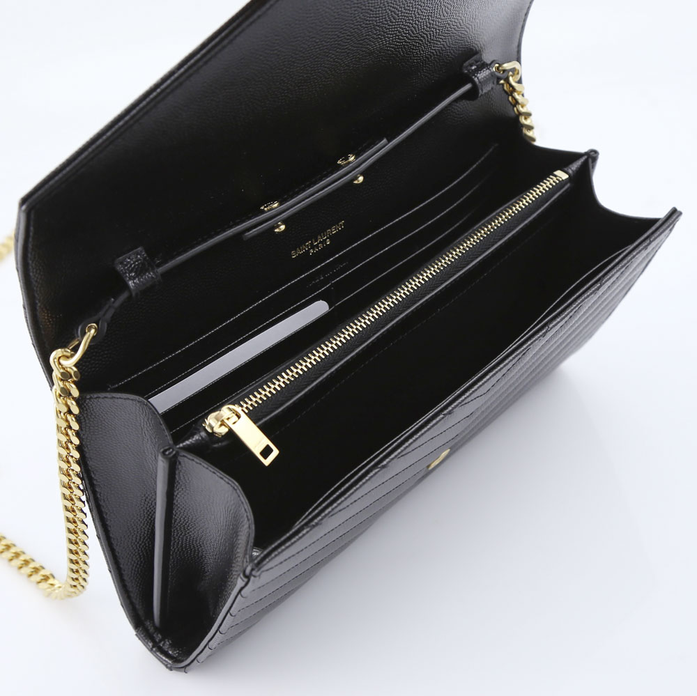 サンローラン Saint Laurent ショルダーバッグ モノグラムYSLマテラッセチェーン長F 377828BOW01【FITHOUSE ONLINE SHOP】