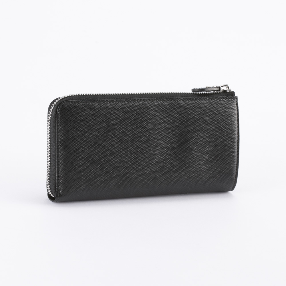 salvatoreferragamo フェラガモ ガンチーニL字ファスナー長 B950-568989/NERO ブラック【FITHOUSE ONLINE SHOP】