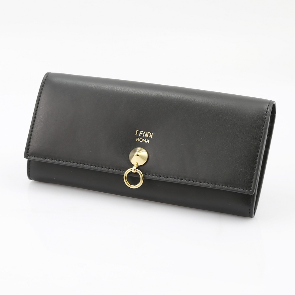 ＦＥＮＤＩ FEN･17S VIT.LIBERTY LU 長財布 8M0251-SME/F0KUR/71 ブラック【FITHOUSE ONLINE SHOP】