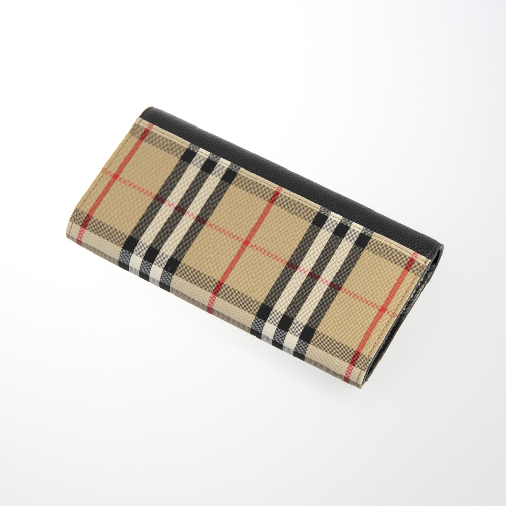 バーバリー BURBERRY 長財布 ヴィンテージチェック&レザー長F 8026108【FITHOUSE ONLINE SHOP】