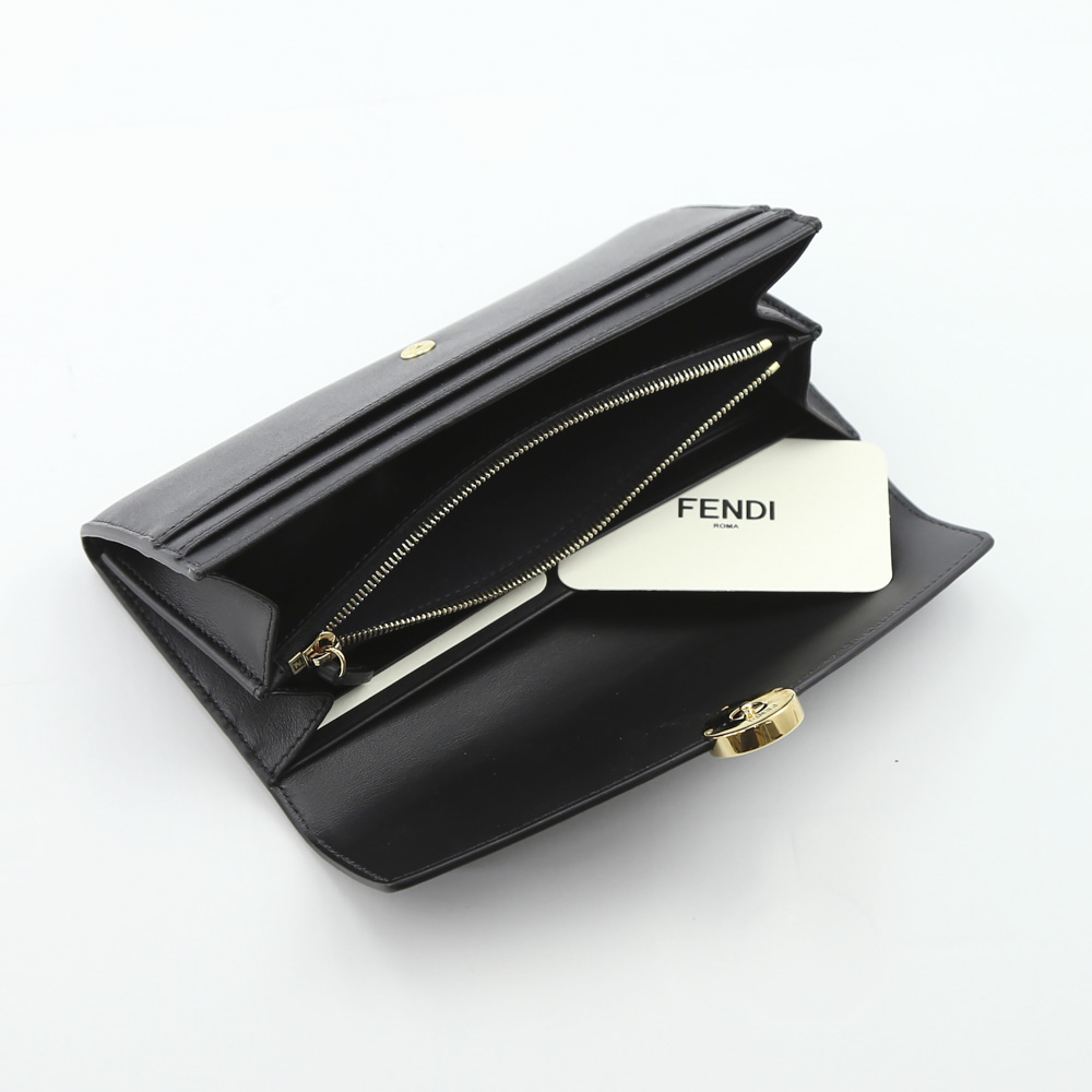 FENDI フェンディ F IS FENDI長財布 8M0251-A0KK/F0KUR ブラック【FITHOUSE ONLINE SHOP】