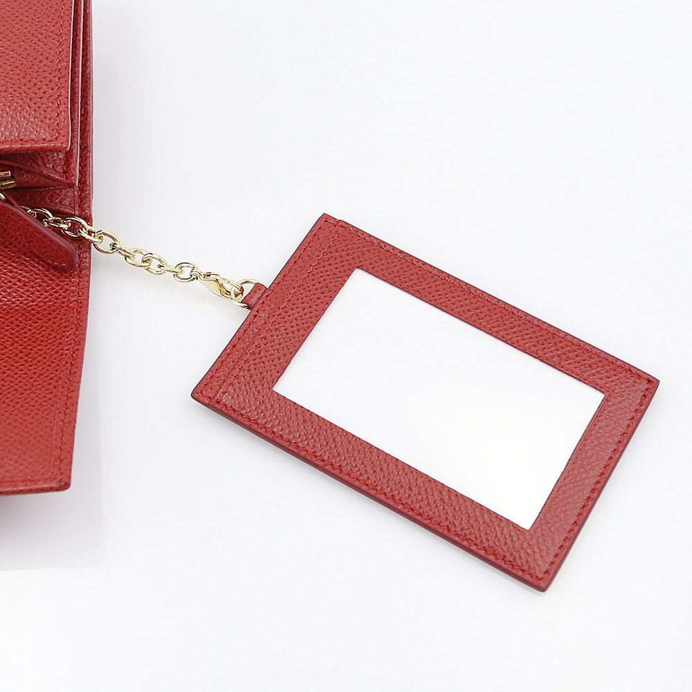 salvatoreferragamo フェラガモ Wガンチーロゴ小長F+パス付 D149-0683259/LI.ST83 レッド【FITHOUSE ONLINE SHOP】