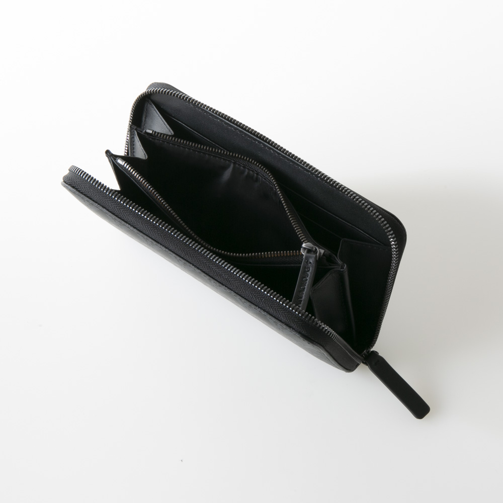 【10％OFFクーポン対象商品】エンポリオアルマーニ EMPORIO ARMANI 長財布 PVCレザー カーフ マーク柄 ラウンド YEME49YTO2J【FITHOUSE ONLINE SHOP】