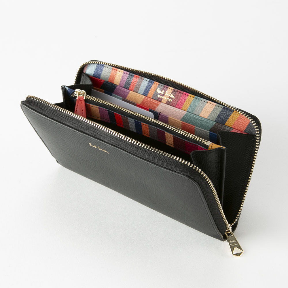 ポールスミス Paul Smith サフィアノ ラウンド長財布 W1A4609X/AINSWS/EX【FITHOUSE ONLINE SHOP】