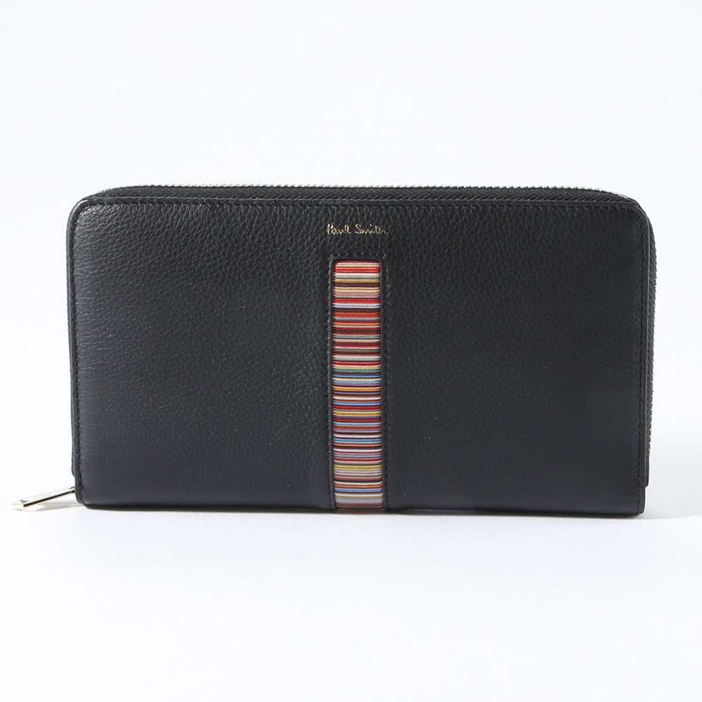 ポールスミス Paul Smith 長財布 センターストライプ ラウンド長財布 ポールスミス Paul Smith 長財布 センターストライプ ラウンド長財布