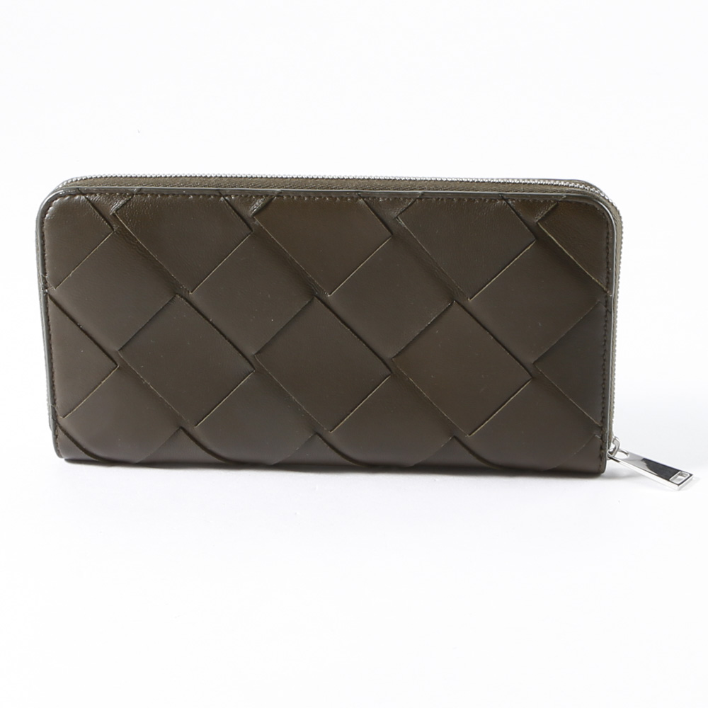 ボッテガヴェネタ BOTTEGA VENETA 長財布 マキシイントレチャート ラウンド 573431VO0BI【FITHOUSE ONLINE SHOP】