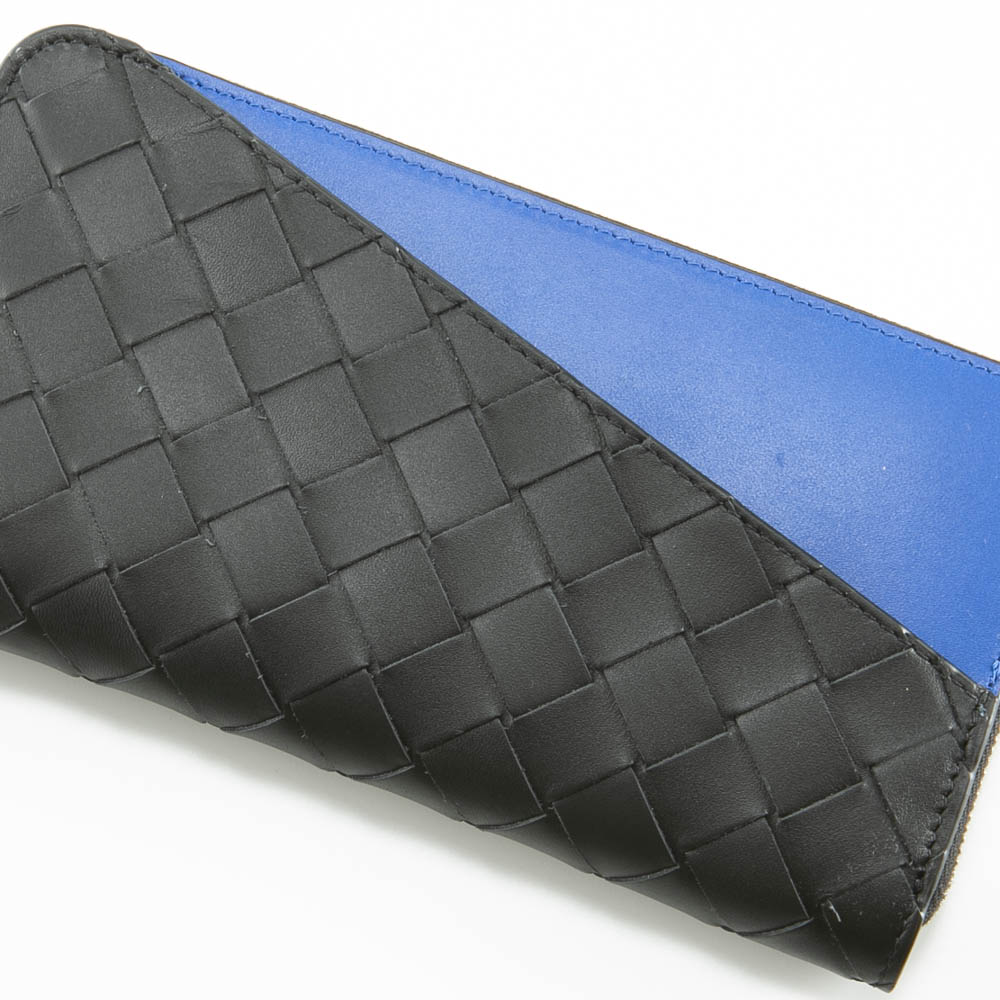 ボッテガヴェネタ BOTTEGA VENETA 長財布 イントレチャート バイカラー 