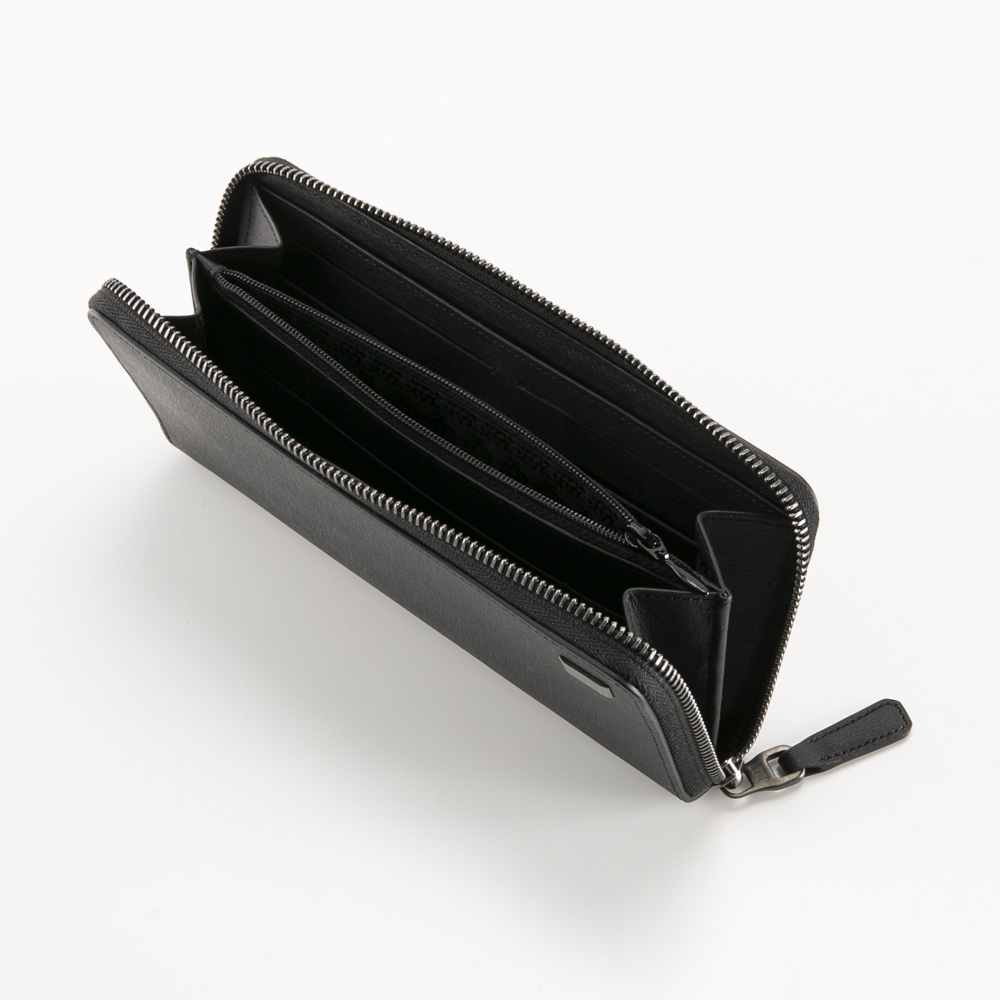 ダンヒル DUNHILL 長財布 サイドカー ガンメタル ラウンド 21FS218SG001R-L2B018【FITHOUSE ONLINE SHOP】