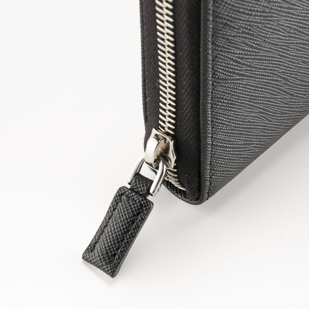 プラダ PRADA SAFFIANO TRIANGOLO ラウンド長財布 2ML317 QHH【FITHOUSE ONLINE SHOP】
