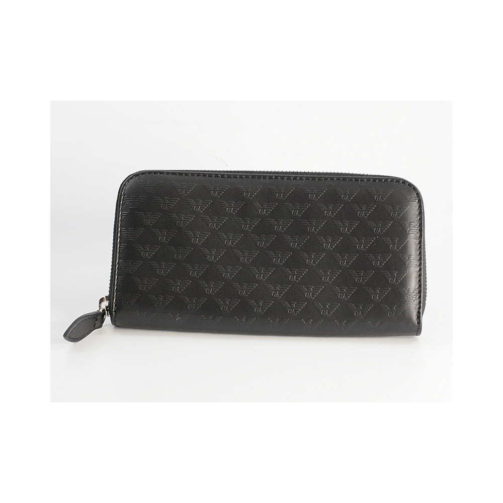 【10％OFFクーポン対象商品】エンポリオアルマーニ EMPORIO 長財布 ARMANI カーフマーク柄ラウンド長財布 YEME49YC043【FITHOUSE ONLINE SHOP】