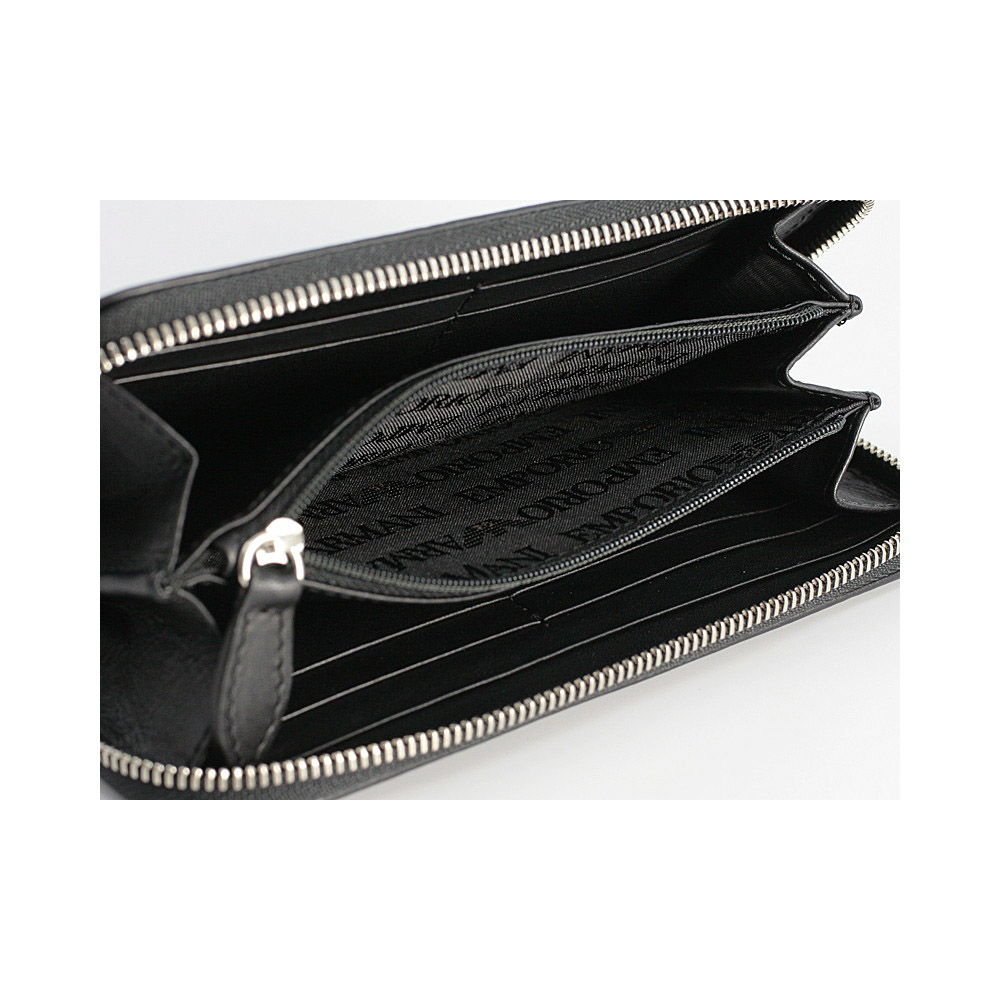 【10％OFFクーポン対象商品】エンポリオアルマーニ EMPORIO 長財布 ARMANI カーフマーク柄ラウンド長財布 YEME49YC043【FITHOUSE ONLINE SHOP】