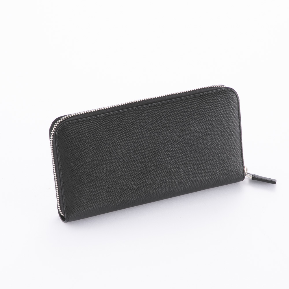 プラダ PRADA SAFFIANO TRIANGOLO サフィアーノ トライアングル ラウンド長財布 2ML317 QHH【FITHOUSE ONLINE SHOP】