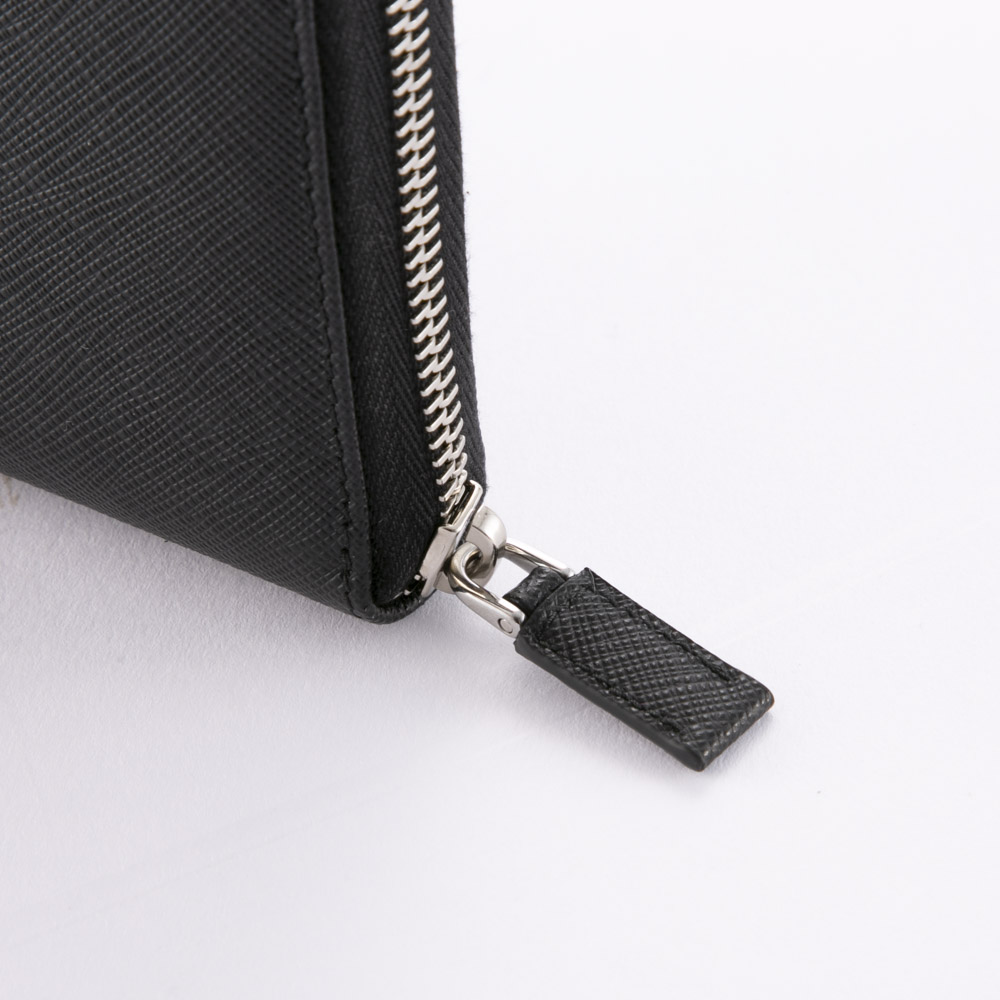 プラダ PRADA SAFFIANO TRIANGOLO サフィアーノ トライアングル ラウンド長財布 2ML317 QHH【FITHOUSE ONLINE SHOP】