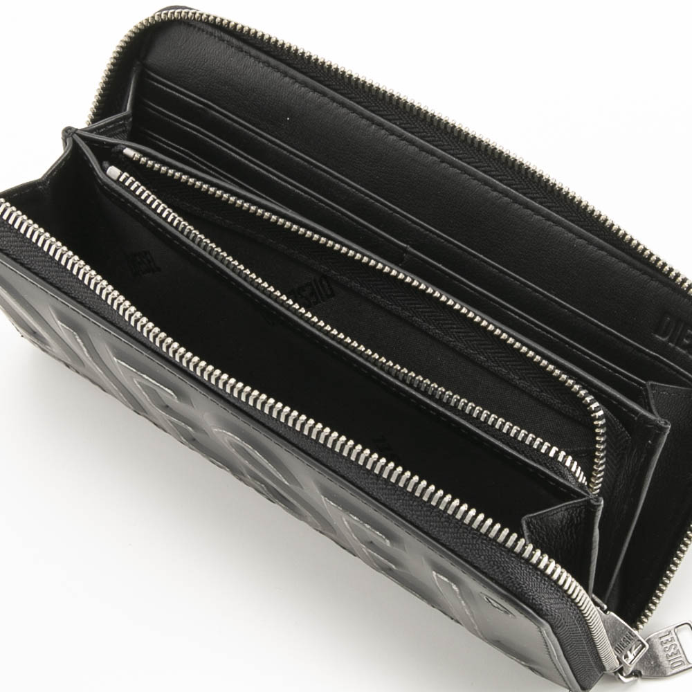 ディーゼル DIESEL DSL 3D CONTINENTAL ZIP L ラウンド長財布 X10006P8078【FITHOUSE ONLINE SHOP】