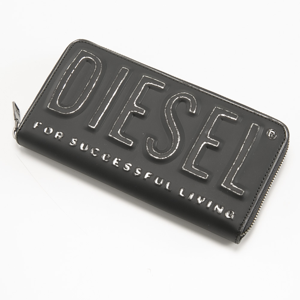 ディーゼル DIESEL DSL 3D CONTINENTAL ZIP L ラウンド長財布 X10006P8078【FITHOUSE ONLINE SHOP】