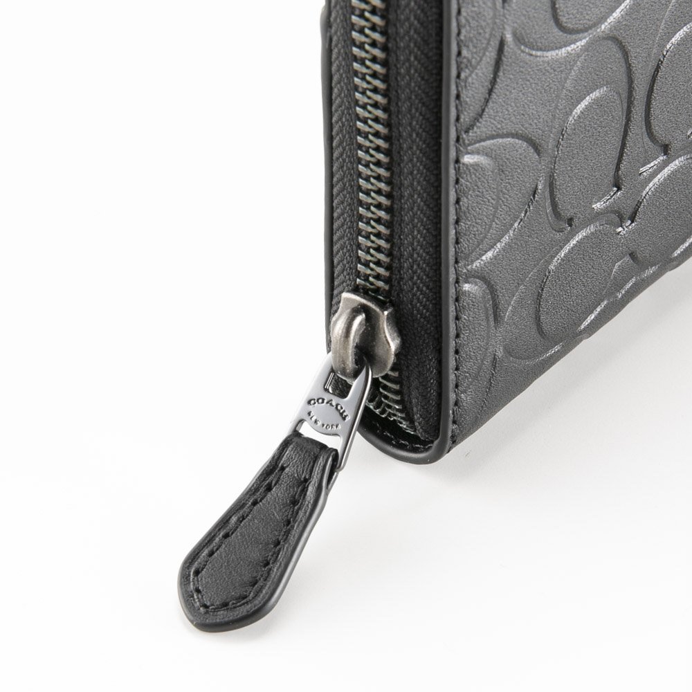 コーチ COACH デボスドシグネチャーカーフレザーラウンド長財布 CE551【FITHOUSE ONLINE SHOP】