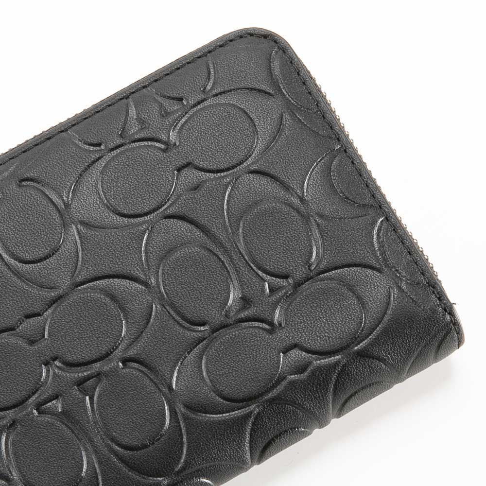 コーチ COACH デボスドシグネチャーカーフレザーラウンド長財布 CE551【FITHOUSE ONLINE SHOP】