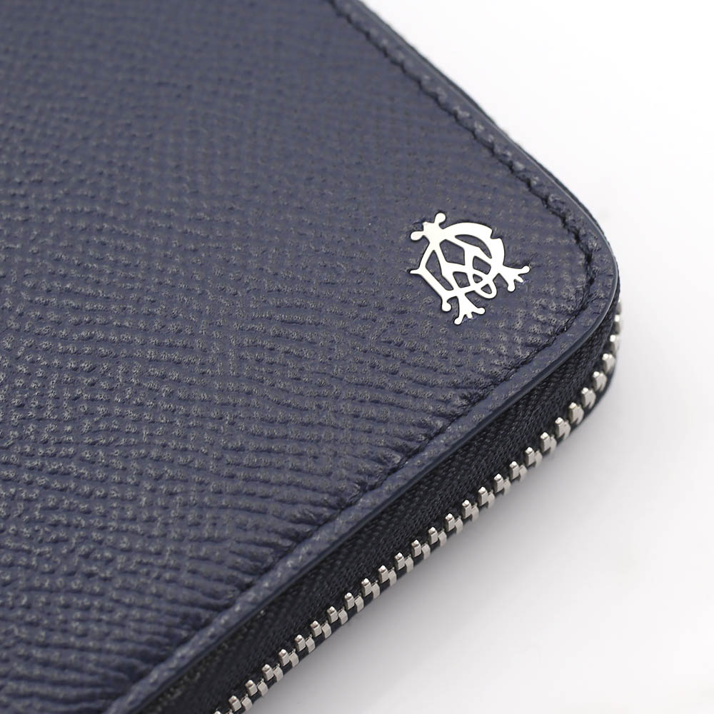 【10％OFFクーポン対象商品】ＤＵＮＨＩＬＬ DUN･17S CADOGAN-BOURD ラウンド長財布 L2W218N/NAVY-L.BL/71 ネイビーブルー【FITHOUSE ONLINE SHOP】