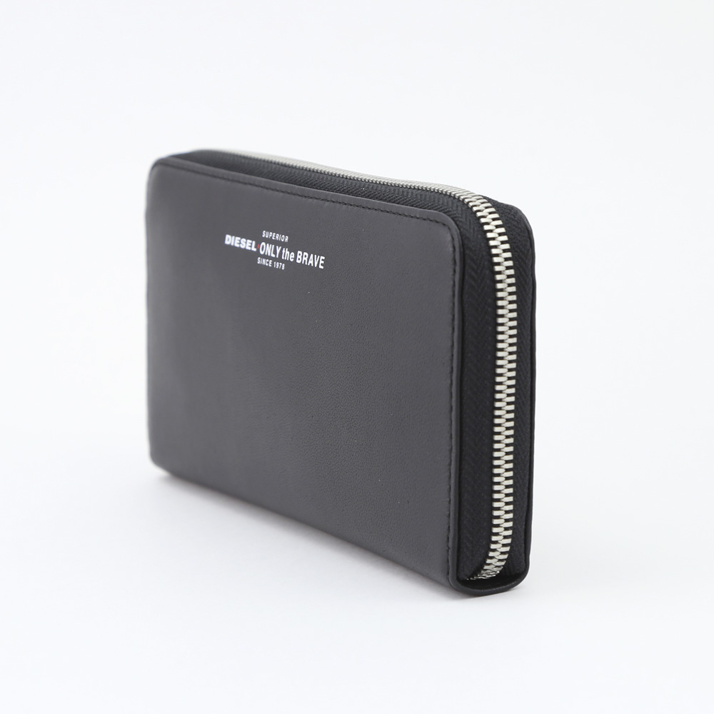 DIESEL ディーゼル READYTOSTAR/24ZIPラウンド長財布 X05591PR400/H2691 ブラック／コンビ【FITHOUSE ONLINE SHOP】