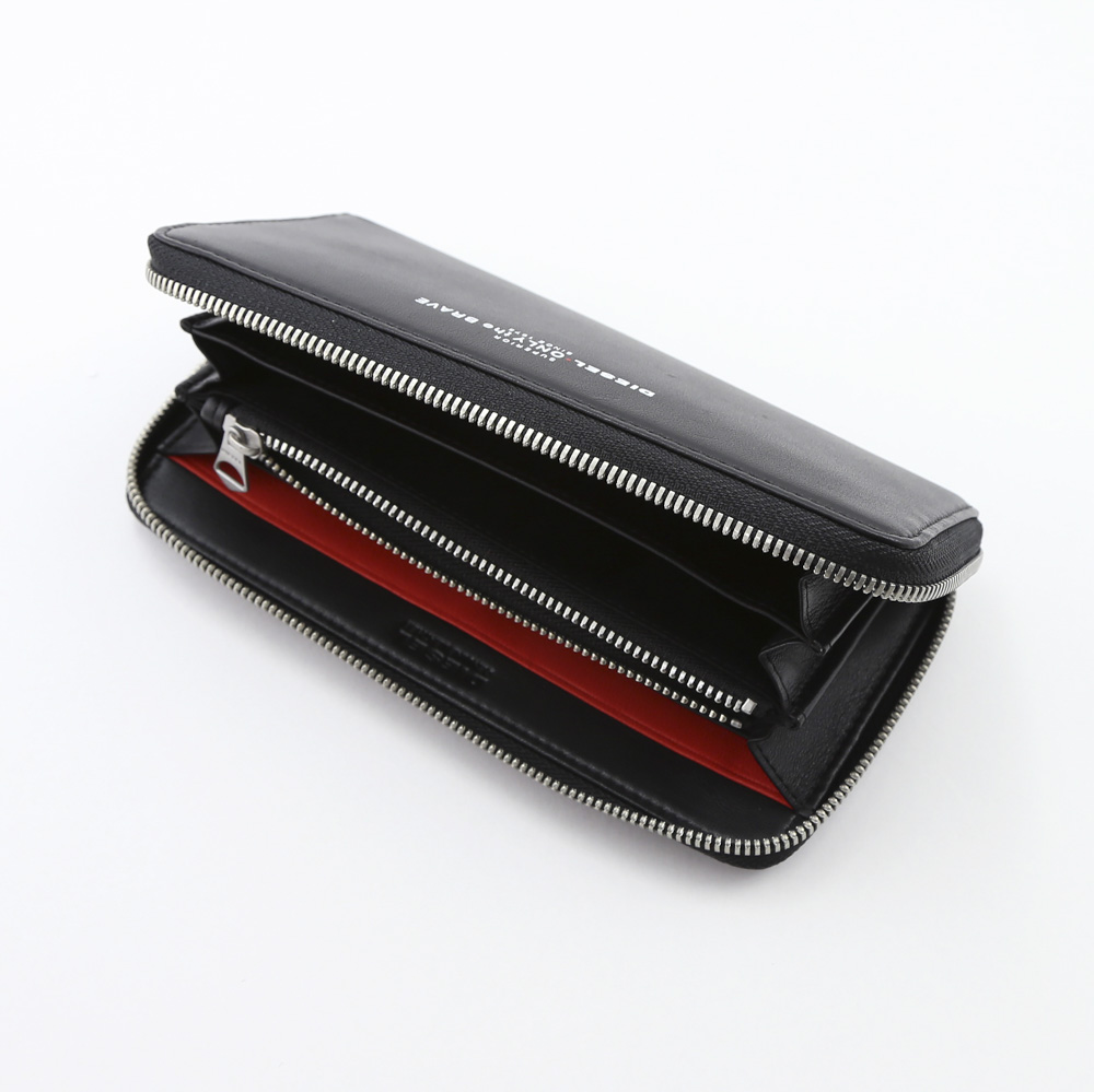 DIESEL ディーゼル READYTOSTAR/24ZIPラウンド長財布 X05591PR400/H2691 ブラック／コンビ【FITHOUSE ONLINE SHOP】