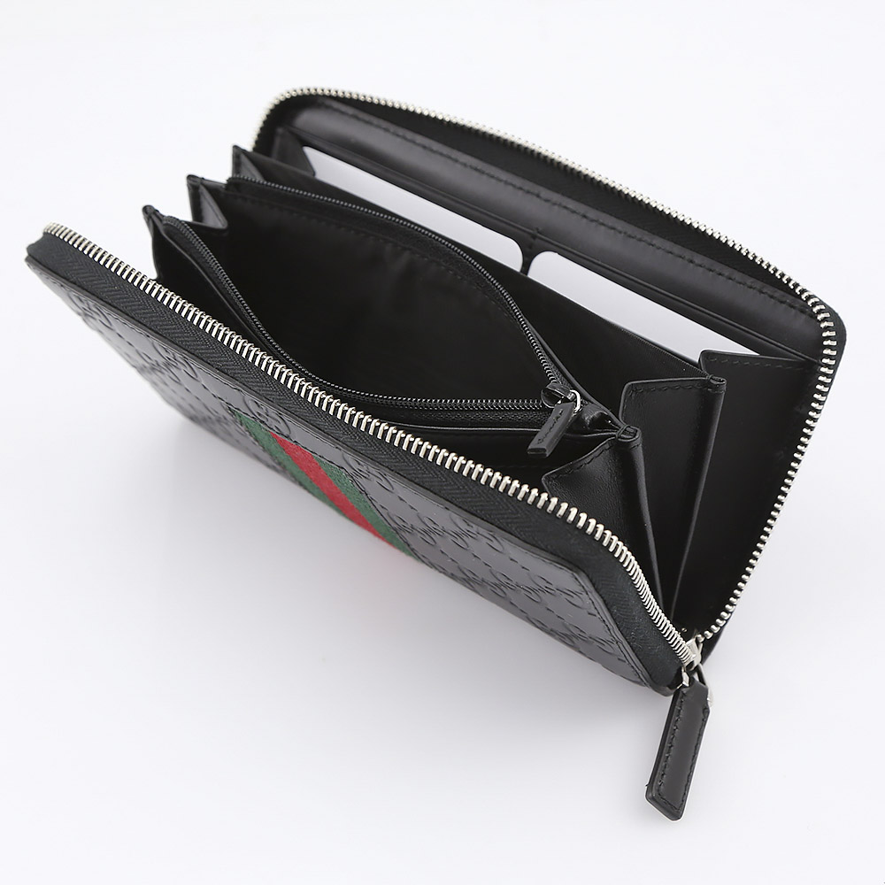 グッチ GUCCI 長財布 NEW WEB GGシグネチャーラウンド 408831 CWCLN【FITHOUSE ONLINE SHOP】