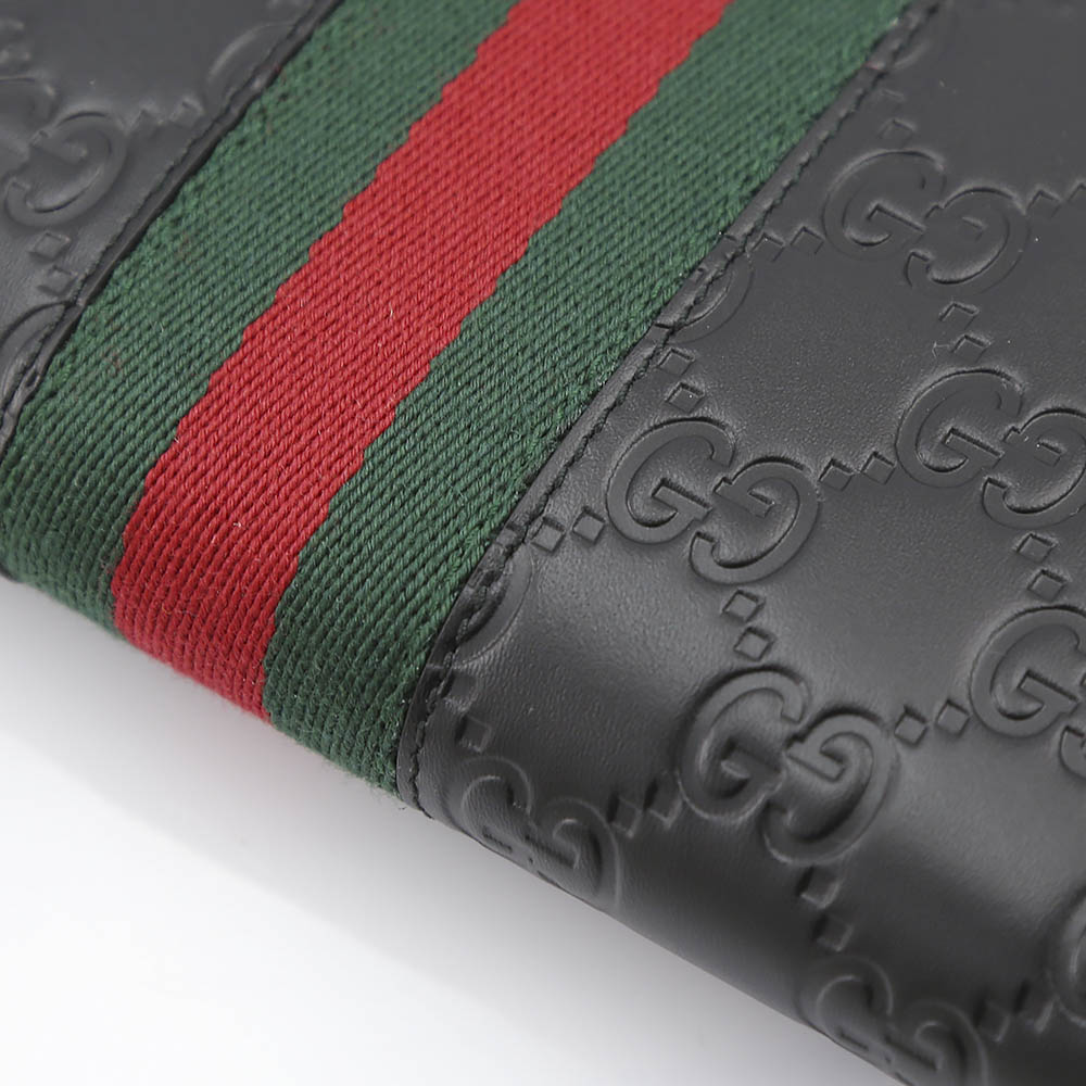 グッチ GUCCI 長財布 NEW WEB GGシグネチャーラウンド 408831 CWCLN【FITHOUSE ONLINE SHOP】