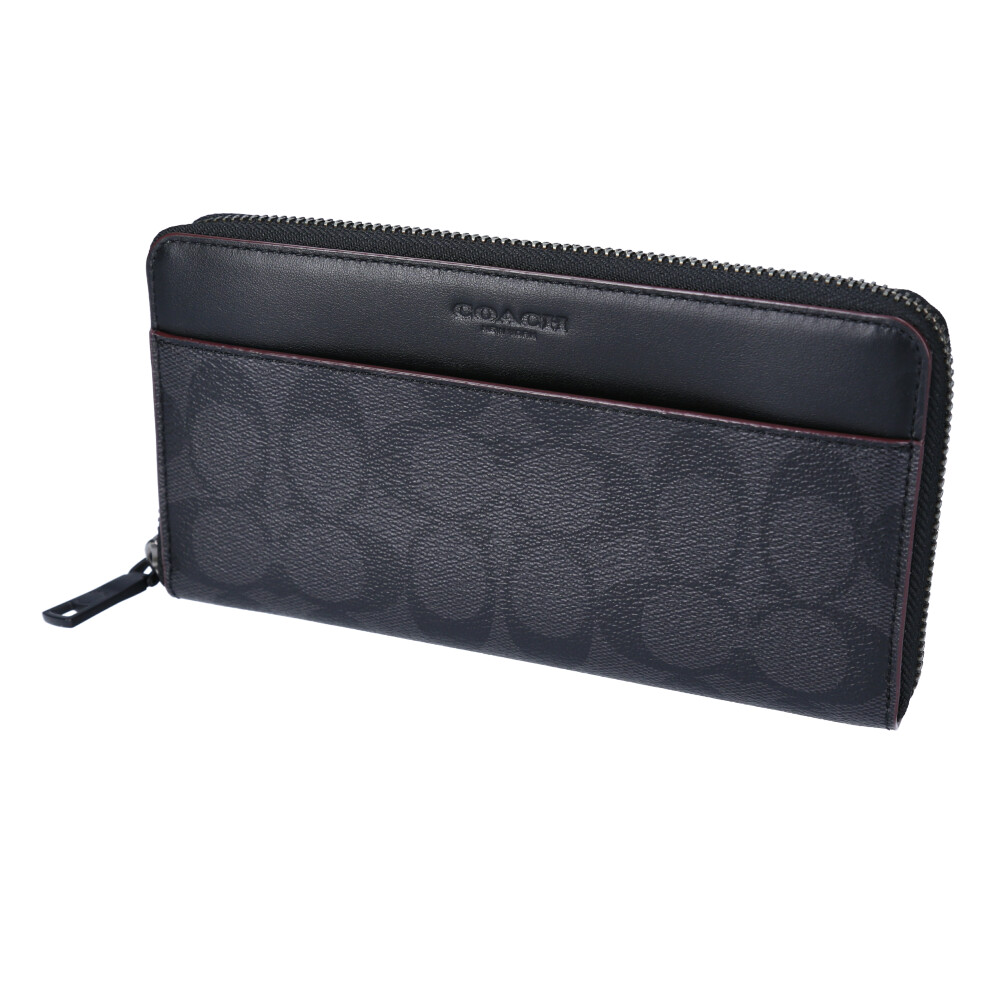 コーチアウトレット COACH OUTLET 長財布 オックスブラッドシグネラウンド長財布 F25517【FITHOUSE ONLINE SHOP】 フィットハウス公式オンラインショップ FIT HOUSE ONLINE SHOP コーチアウトレット財布