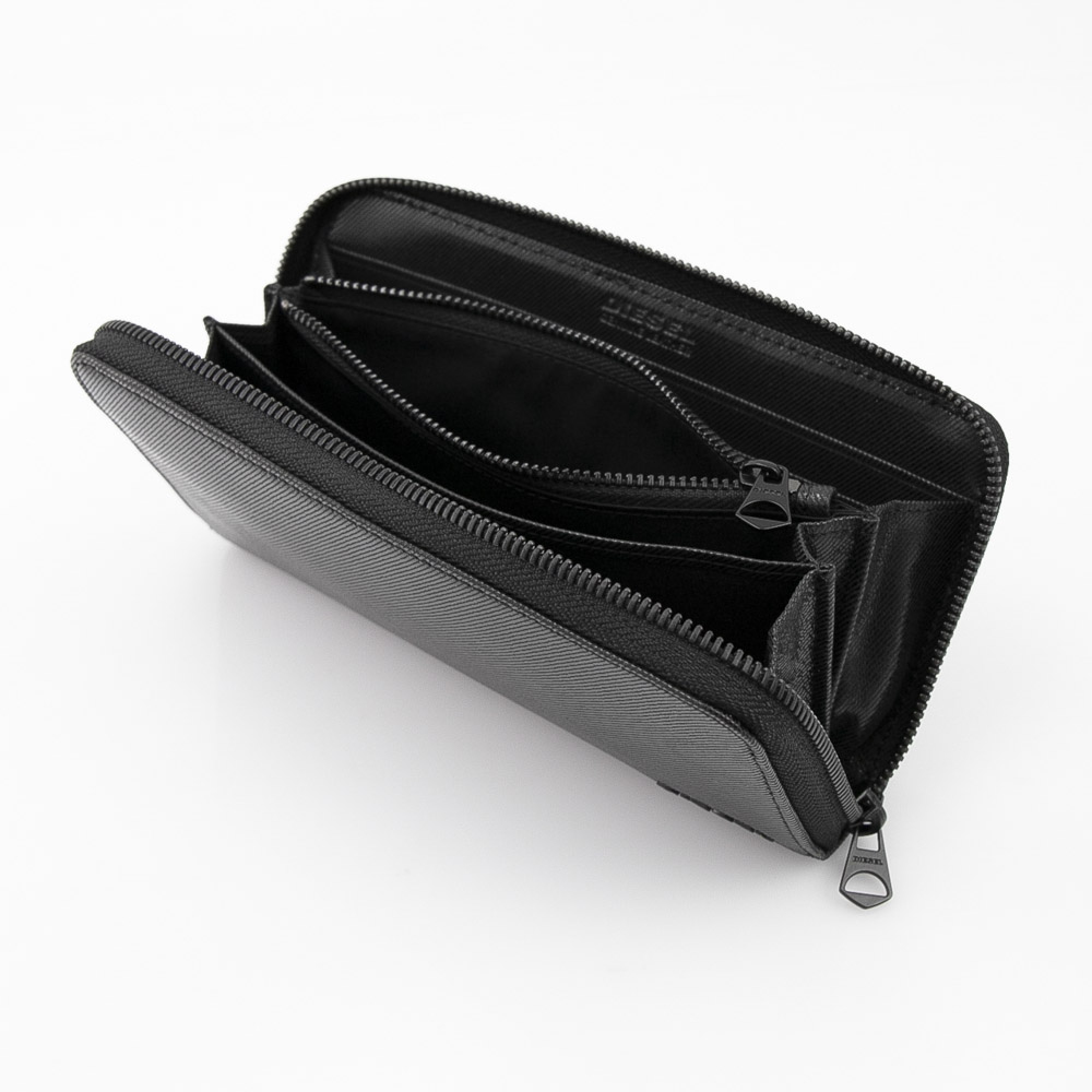 ディーゼル DIESEL 長財布 BELFIORE 24ZIPラウンド X05995P0114 T8013 ブラック【FITHOUSE ONLINE SHOP】