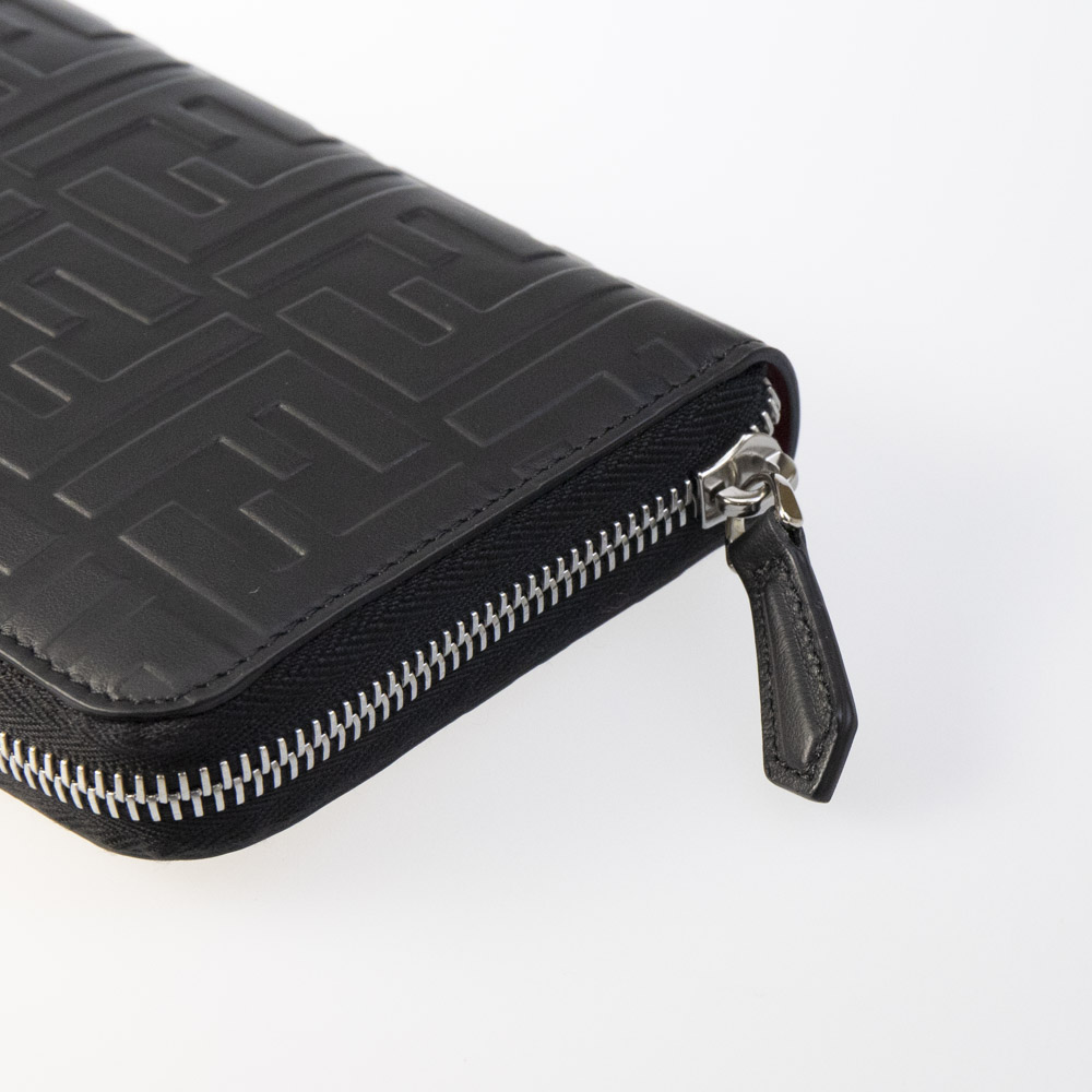 フェンディ FENDI FF EMBOSSﾗｳﾝﾄﾞ長財布 7M0291-A9ZC【FITHOUSE ONLINE SHOP】
