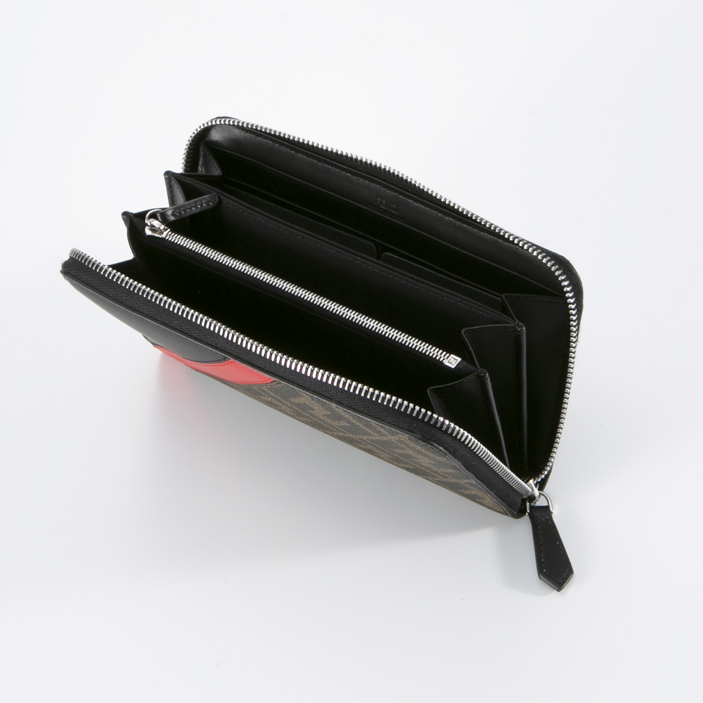 フェンディ FENDI 長財布 DIAGONAL FFﾗｳﾝﾄﾞ長 7M0210-A9XS【FITHOUSE ONLINE SHOP】