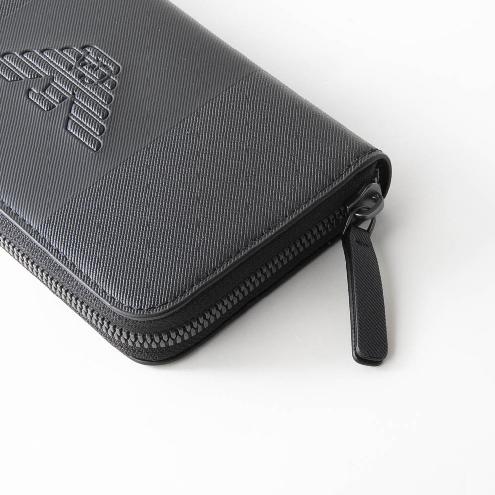 エンポリオアルマーニ EMPORIO ARMANI 長財布ラウンドファスナー PUビッグイーグルラウンド長 YEME49YFE6J【FITHOUSE ONLINE SHOP】