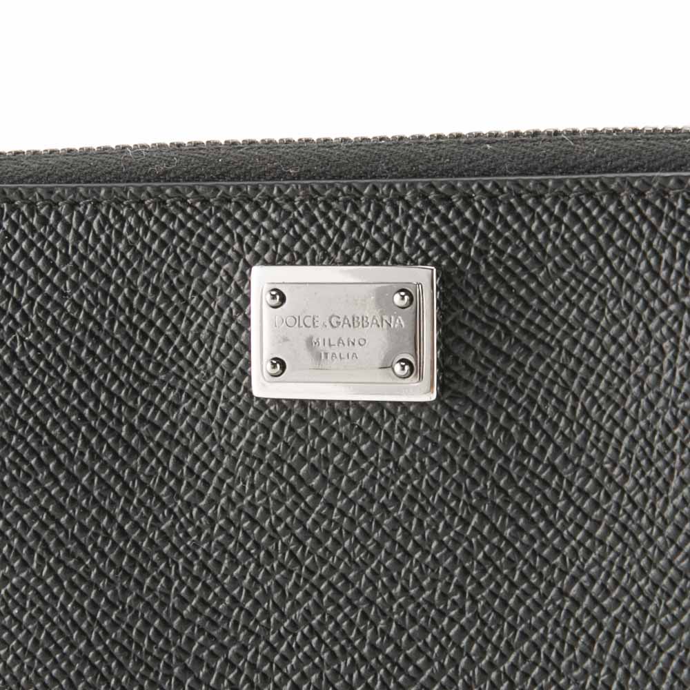 ドルチェ&ガッバーナ DOLCE&GABBANA ロゴプレート ラウンド長財布 BP1672 AG219【FITHOUSE ONLINE SHOP】