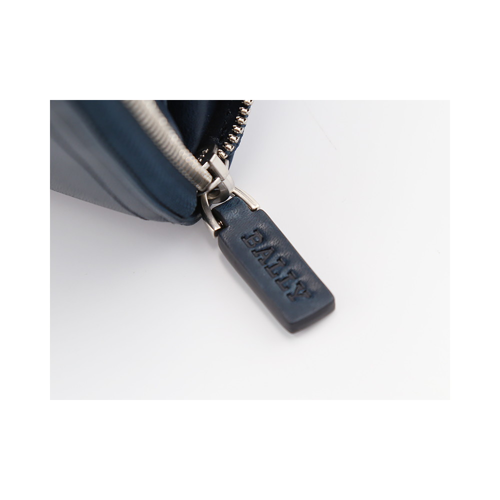 バリー【BALLY】財布 長財布　TALEN 465 DA.TE　トレスポラウンド長財布　メンズ　ネイビーブルー【FITHOUSE ONLINE SHOP】