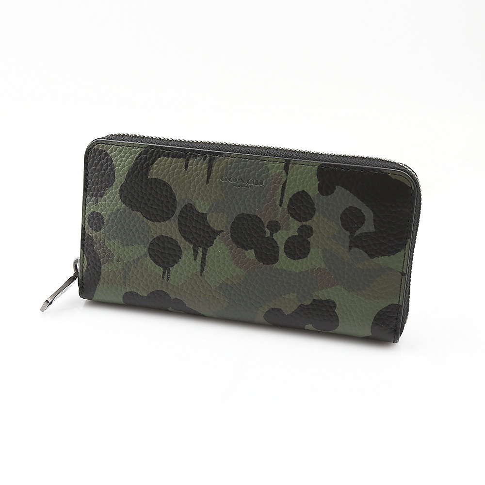 コーチ COACH 長財布 デニムカモフラワイドビーストラウンド 58693【FITHOUSE ONLINE SHOP】