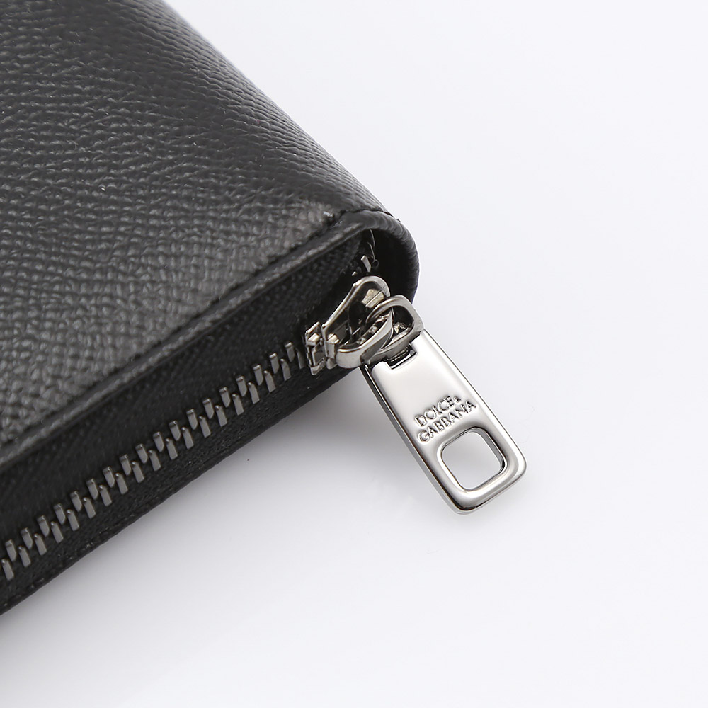 DOLCE&GABBANA ドルチェアンドガッバーナ ラウンド長財布 BP1672AI359/80999 ブラック【FITHOUSE ONLINE SHOP】