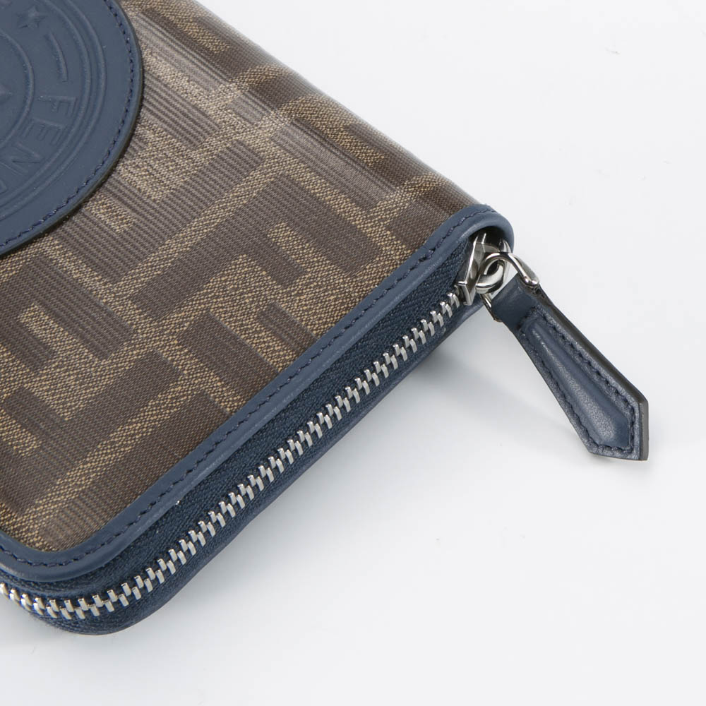フェンディ FENDI VETRIFICATO ﾗｳﾝﾄﾞ 長財布 7M0210-A5K4【FITHOUSE ONLINE SHOP】