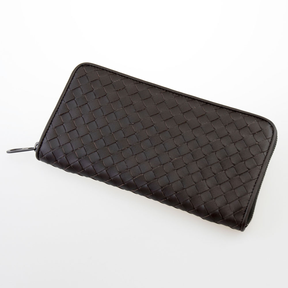 ボッテガヴェネタ BOTTEGA VENETA カーフイントレチャートスリムラウンド長財布 510643V4651【FITHOUSE ONLINE SHOP】