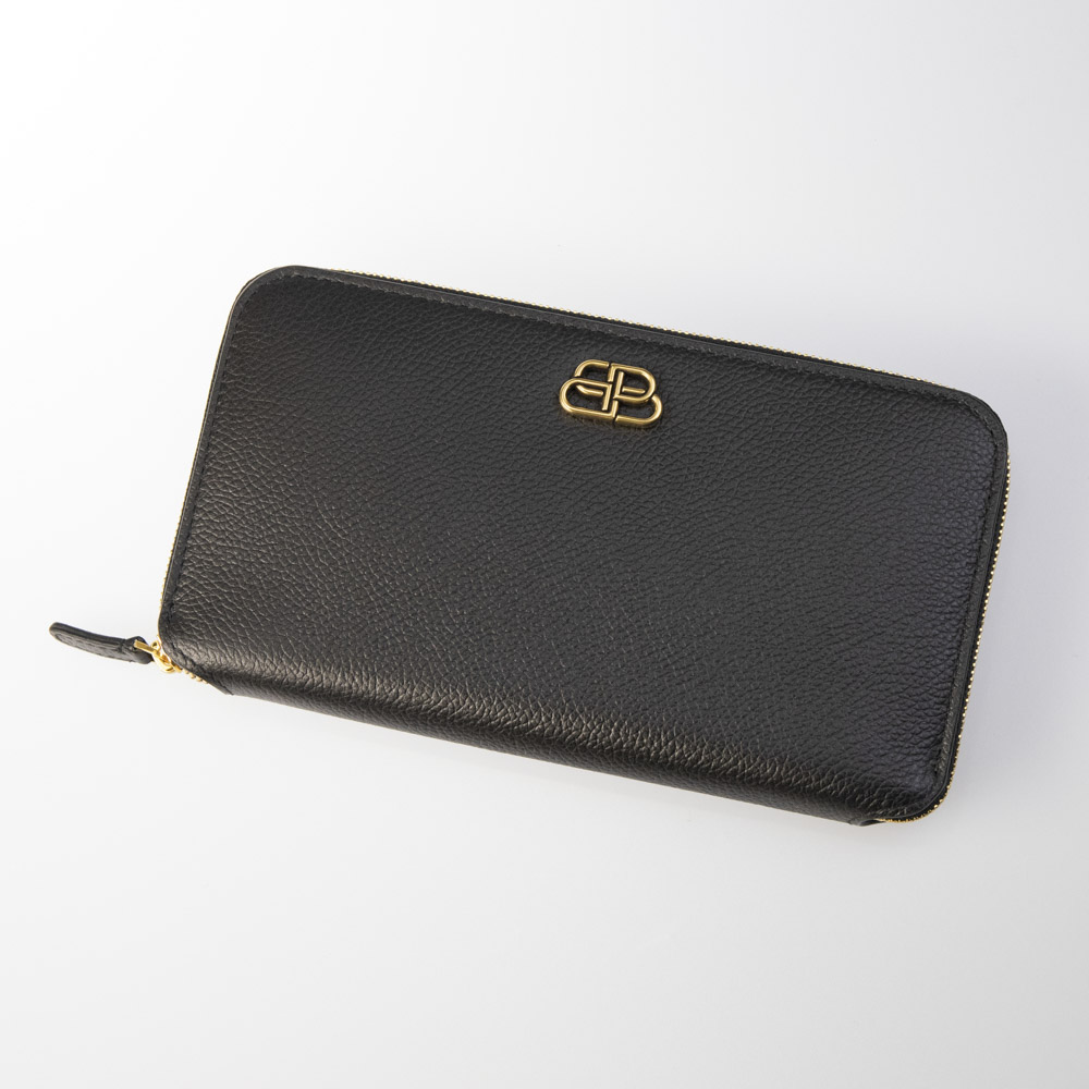 【10％OFFクーポン対象商品】バレンシアガ BALENCIAGA 長財布 BBグレインカーフラウンド長 6013901IZ7M【FITHOUSE ONLINE SHOP】