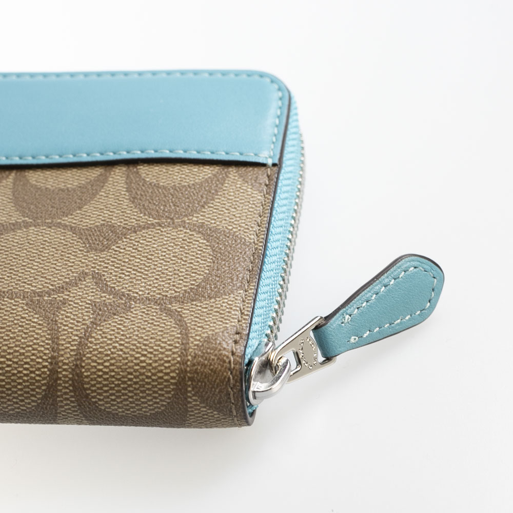 コーチ COACH ラウンド長財布 シグネチャーアコーディオンジップラウンド長 F76873【FITHOUSE ONLINE SHOP】